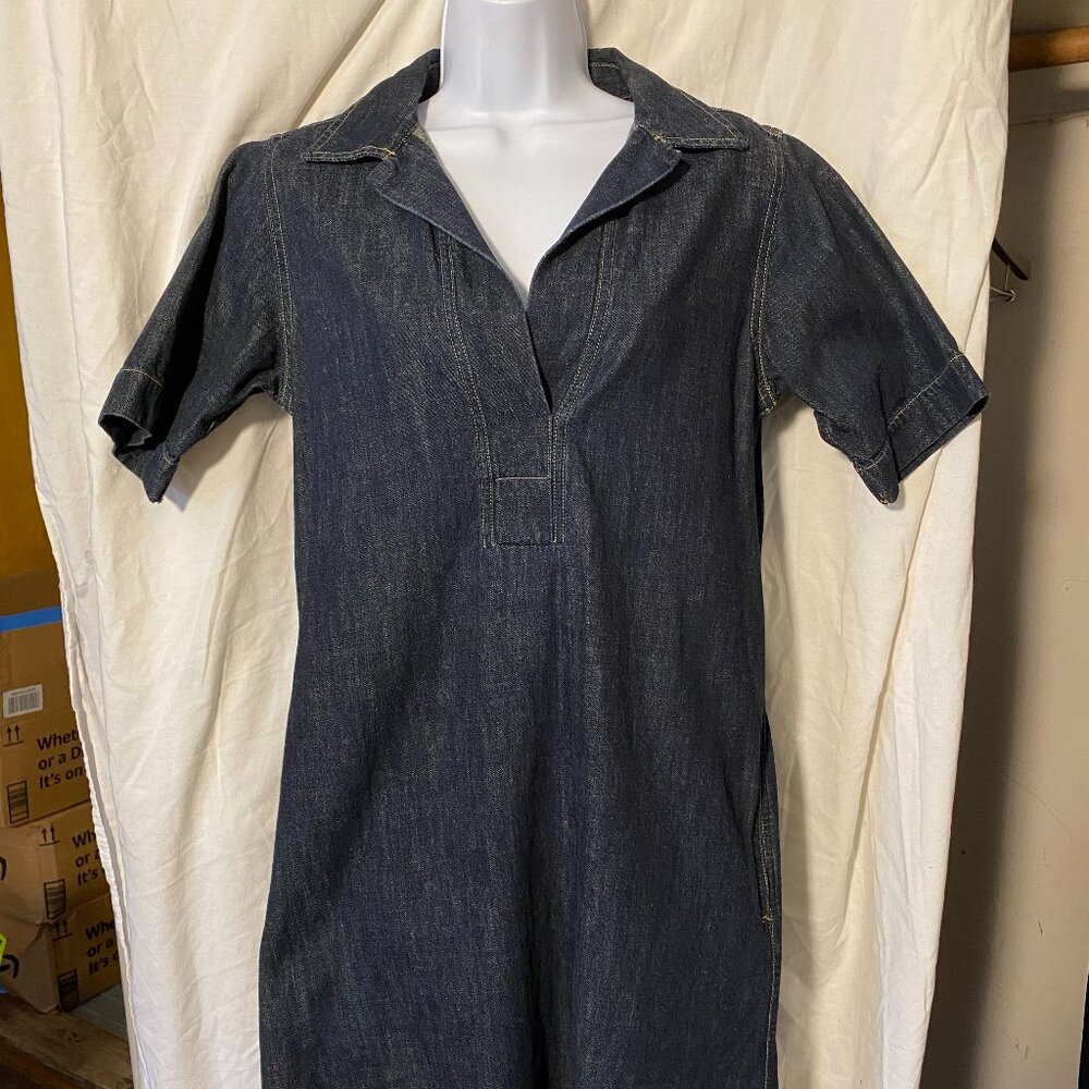 Ralph Lauren Cotton Shift Dress - Size S, Classic & Versatile